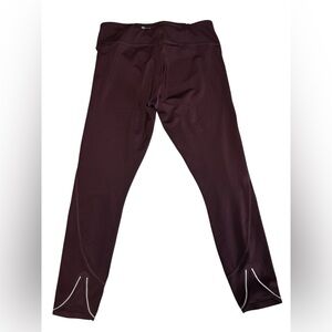 Athleta Women's Burgundy Leggings